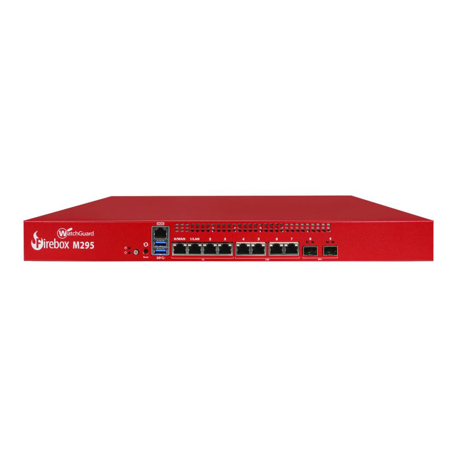 WatchGuard Firebox M295 with 5-year Total Security Suite