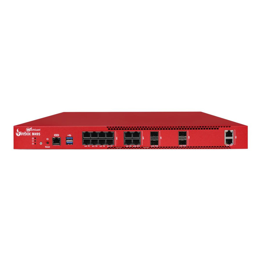 WatchGuard Firebox M495 with 4-year Total Security Suite