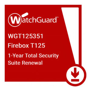 WatchGuard Firebox T125 1-year Total Security Suite Renewal/Upgrade