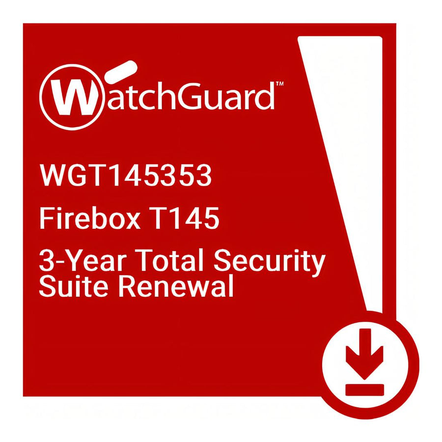 WatchGuard Firebox T145 3-year Total Security Suite Renewal/Upgrade