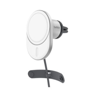 Belkin BoostCharge Pro 15W Magnetic Wireless Car Charger with Qi2 WIC008BTGR-V2