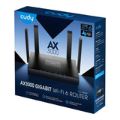 Cudy WR3000E AX3000 Wireless Router - 5-Port Dual-Band 2.4GHz and 5GHz Wi-Fi 6 Gigabit Mesh