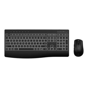 WINX DO Business Backlit Wireless Keyboard and Mouse Combo Black WX-CO104