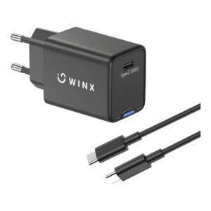 WINX 65W Power Pro Type-C GaN Wall Charger Black WX-WC105