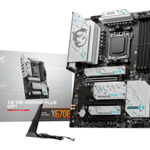 MSI X670E Gaming Plus Wi-Fi AMD Socket AM5 ATX Motherboard