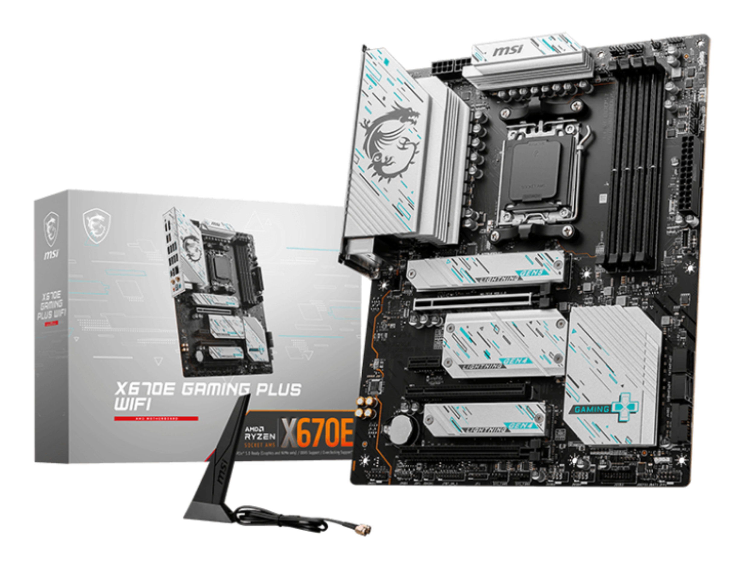 MSI X670E Gaming Plus Wi-Fi AMD Socket AM5 ATX Motherboard