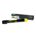 Lexmark X950X2YG Yellow Toner Cartridge 24,000 Pages Original Single-pack
