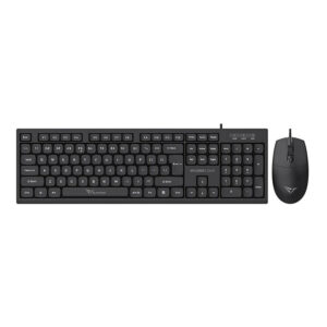 Alcatroz Xplorer C3600 Wired Keyboard and Mouse Combo Black XPLORERC3600