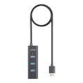 Unitek Y-3089V01 1.2m 4-in-1 USB-A 5Gbps Hub