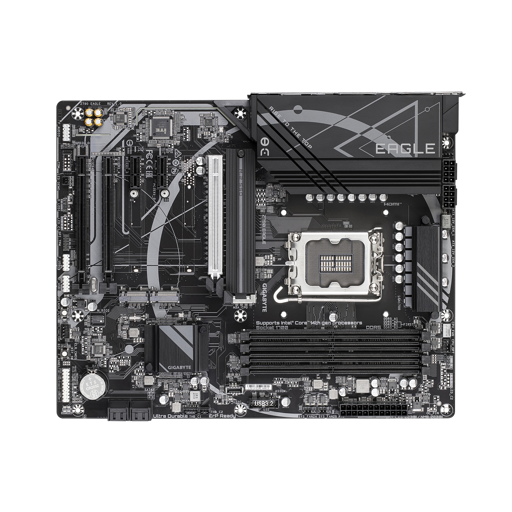 INTEL Z790 CHIPSET 12/13/14th GEN SOCKET/LGA1700 CORE i7 DDR5 ATX M/B. - Image 4