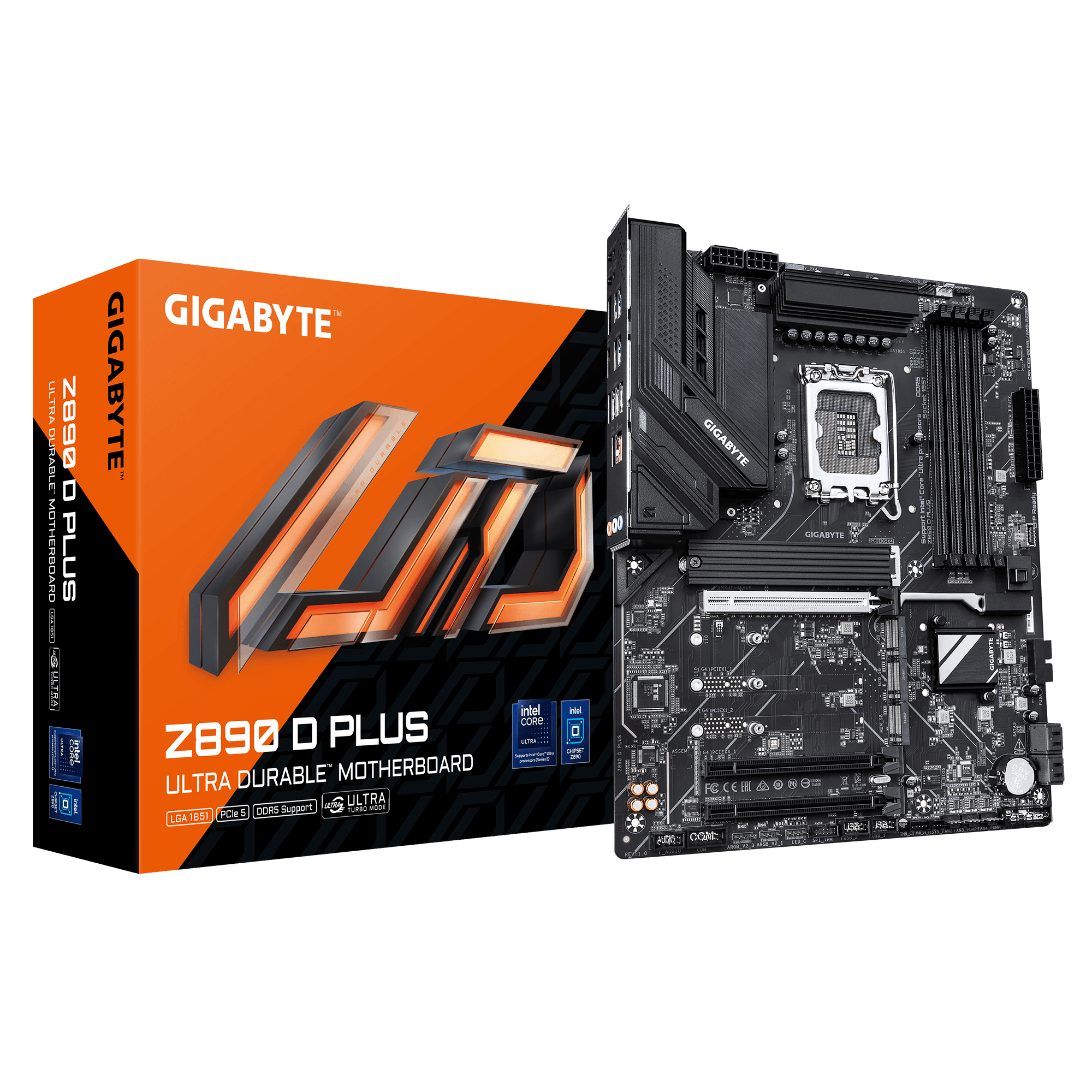 INTEL Z890 CHIPSET CORE ULTRA 9 SOCKET/LGA1851 DDR5 ATX M/B.