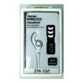 Geeko Wireless Bluetooth Earphones White ZW-02-WHT
