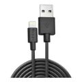 Lindy 3m USB to Lightning Cable Black 31322