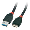 Lindy 2m USB 3.0 Charging Cable Black 31992
