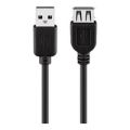 Goobay 5m USB 2.0 Hi-Speed Extension Cable Black 68905