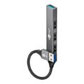 Goobay Slim 4-Port USB Hub Grey 74456