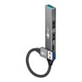 Goobay USB 3.2 Gen 1 Type-A 5000 Mbit/s Interface Hub Light Grey 74458