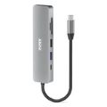Port Designs 100W 4K USB-C 5 Devices Mobile Docking Station Silver 900162