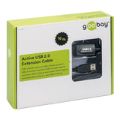 Goobay 10m Active USB 2.0 Extension Cable Black 95119