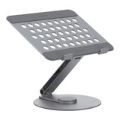 Adam Elements CASA 360 8-in-1 Type-C Foldable Aluminum Hub Stand Grey AAPADHUB360GY