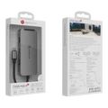 Adam Elements CASA A08 8-in-1 Type-C Hub Grey AAPADHUBA08GY