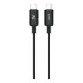 Adam Elements CASA P120 Type-C Male to Male Cable 1.2m Black ACBADP120BK