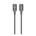 Adam Elements CASA P120 Type-C Male to Male Braided Cable 1.2m Grey ACBADP120GY