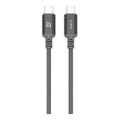 Adam Elements CASA P200 Type-C Male to Male Cable 2m Grey ACBADP200GY