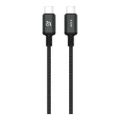 Adam Elements CASA S120 Type-C Male to Male Braided Cable 1.2m Black ACBADS120BK