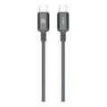 Adam Elements CASA S120 Type-C Male to Male Braided Cable 1.2m Grey ACBADS120GY
