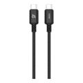 Adam Elements CASA S200 Type-C Male to Male Braided Cable 2m Black ACBADS200BK