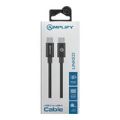 Amplify 1.2m Linked Series 60W USB-C to USB-C Braided Cable Black AM-30008-BK