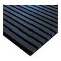 Parrot 600x2400mm Slatted Wall Panel Black Wood AP0624BW