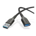 Astrum 2m UAF30B USB 3.0 Male to Female Extension Cable Black AUAF3020BB