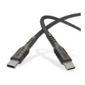 Astrum 1m UCC100B 100W USB-C Braided Charging Cable Black AUCC10010BB