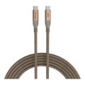 Astrum VMCC240 2m Braided 240W USB-C Male to Male Cable Gold AVMCC24020G