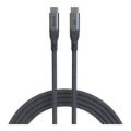 Astrum VMCC60 2m Braided 60W USB-C Male to Male Cable Black AVMCC6020D