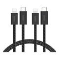 Belkin BoostCharge Type-C to Lightning USB Cable 1.5m Black BBD011HQ05BK2PK