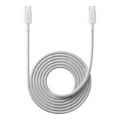 Xiaomi 2m USB4 6A USB-C To USB-C Braided Charging Cable White BHR087AGL