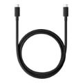 Xiaomi 1m USB4 6A USB-C To USB-C Braided Charging Cable Black BHR087BGL
