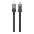 Unitek 1m USB-C 60W CM/CM Charging cable Black C14158ABK01