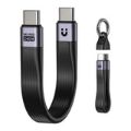 Unitek 240W Type-C USB4 Full-Featured Keychain Cable C14179ABK01-0.13M