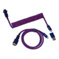 Keychron 108cm Premium Coiled Aviator USB-C and USB-A Adapter with Detachable Aviator Connector CAB-1