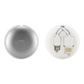 Remax 1m Retractable 2-in-1 USB Cable - White CAB-USB-2-1-RC-099TW