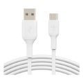 Belkin 1m BoostCharge USB-C to USB-A Cable White CAB001BT1MWH2PK