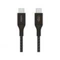 Belkin BoostCharge Type-C Male to Male USB Braided Cable 1m Black CAB015BT1MBK