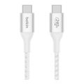 Belkin BoostCharge Type-C Male to Male USB Braided Cable 2m White CAB015bt2MWH