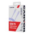 Canyon 1m OnWire 60CL Charge and Sync Braided Charging Cable Purple CND-CCAP60AB10PU