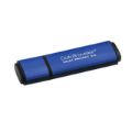 Kingston DataTraveler Vault Privacy 3.0 8GB USB 3.2 Gen 1 Type-A Blue USB Flash Drive DTVP30/8GB