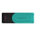 Kingston Technology DataTraveler Exodia S 128GB USB 3.2 Black and Turquoise USB Flash Drive DTXS/128GB